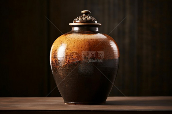 古代的陶瓷罐图片