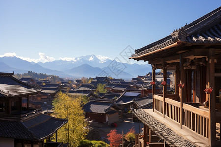 古镇民居建筑图片