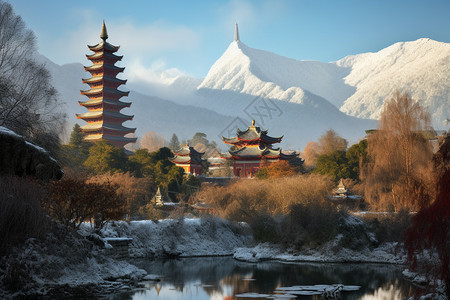 中国历史寺庙图片