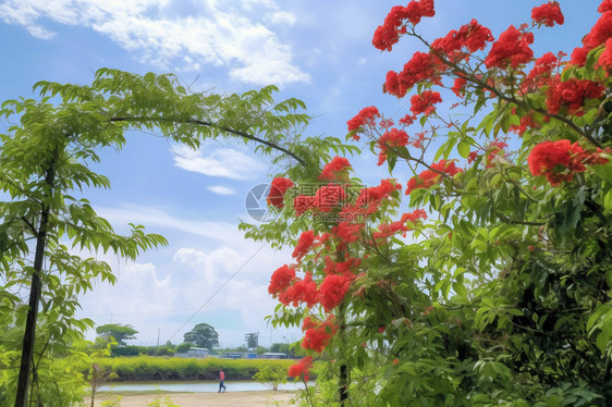 粉色花朵图片