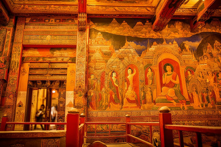 西藏佛教艺术作品图片