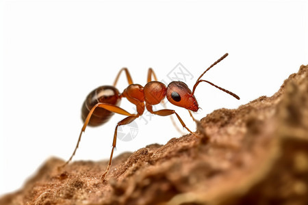 土地上的红蚂蚁图片