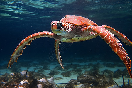 巨型海龟生物图片