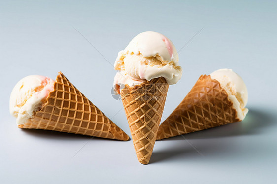香甜的冰淇淋图片