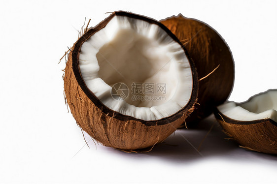 新鲜的椰子图片