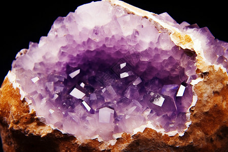 坚固的紫水晶图片