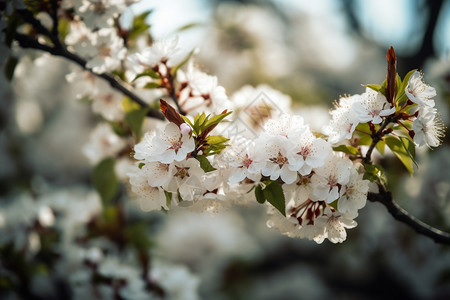 小小的小白花图片