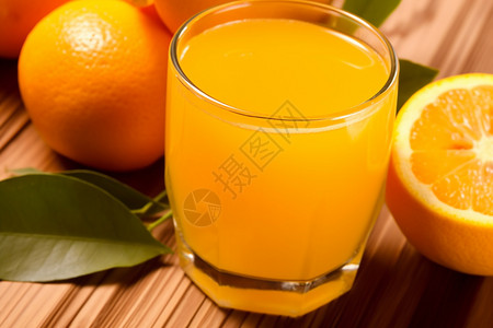 好喝的橙汁图片