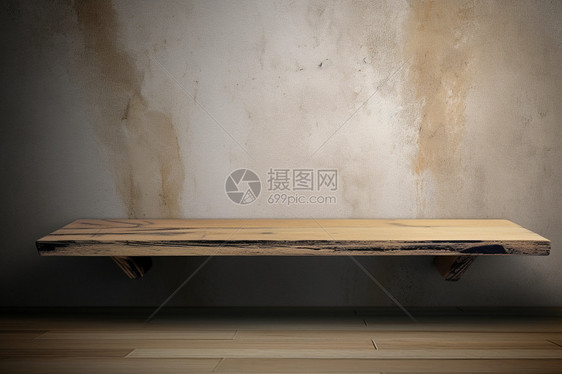 木质的木板台面图片