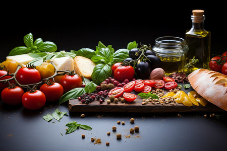 健康营养的番茄食材图片