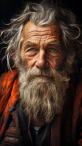 上了年纪的老年人图片