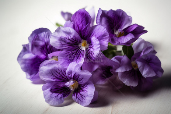 盛开的紫罗兰图片