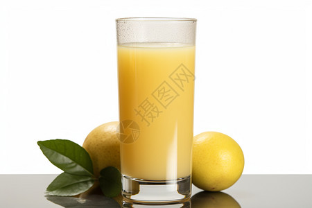 新鲜的梨子汁高清图片
