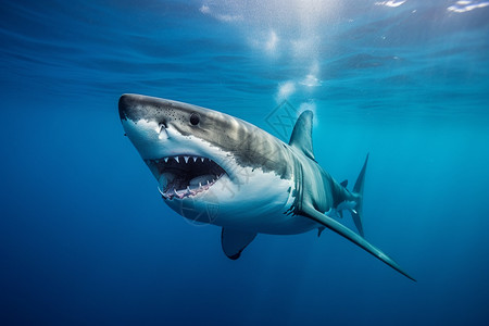 危险的巨齿鲨图片