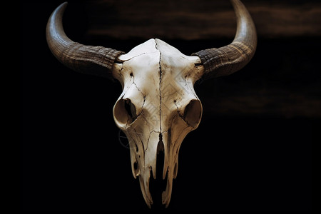 羚羊头颅标本图片