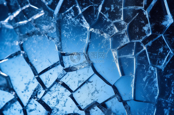 冰块碎裂图片