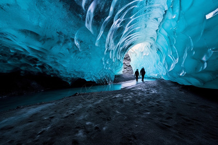 北极水晶洞穴图片