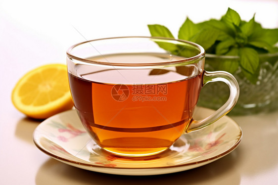 清香的红茶图片