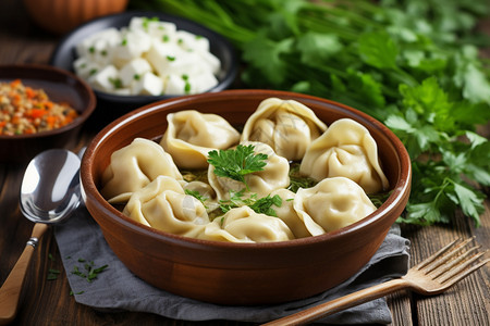 肉馅的馄饨图片