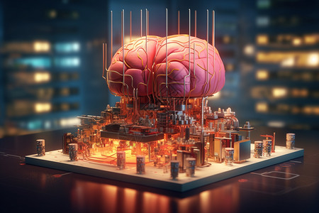 大脑芯片技术图片