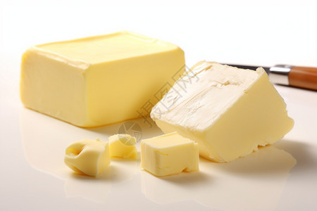 零脂肪的人造黄油背景图片