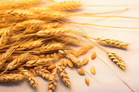 小麦和麦穗图片