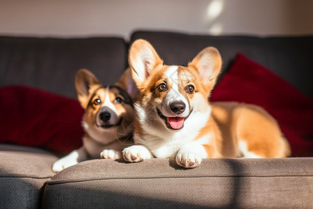 可爱的柯基犬图片