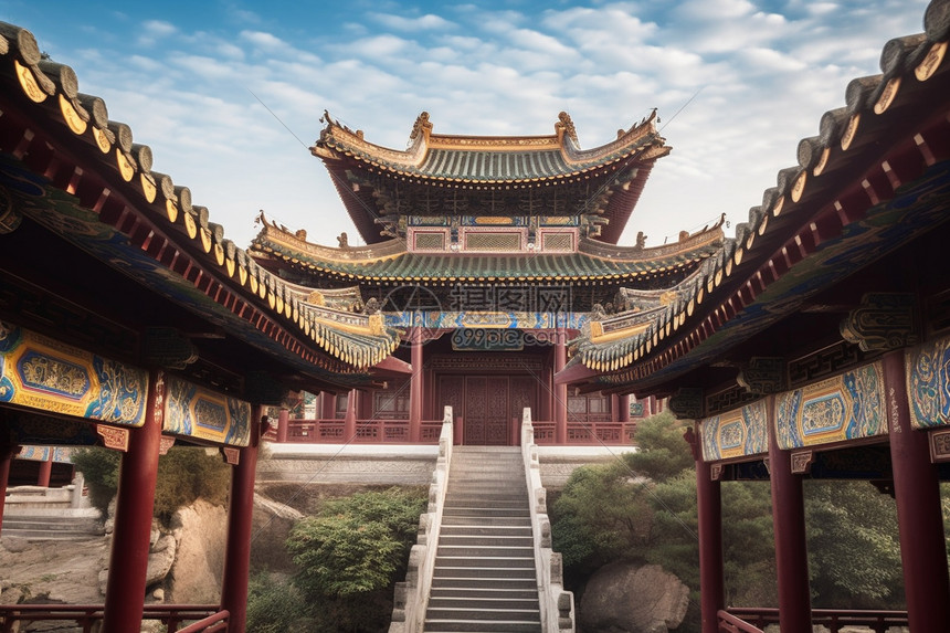 富丽堂皇的皇宫高清图片下载-正版图片600358462-摄图网