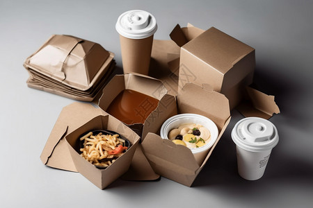 食物包装盒子图片