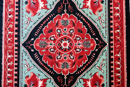 小地毯红色质地纺织品图片