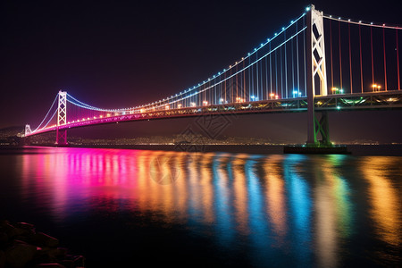 颜色鲜艳的彩虹桥图片