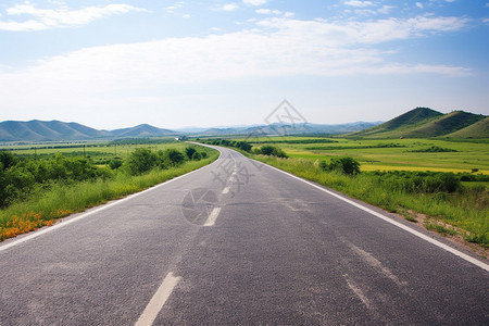 沥青公路图片