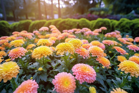 菊花悼念秋天的菊花背景