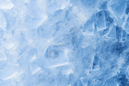 晶莹的冰川图片