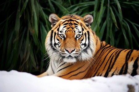 户外野生的老虎图片