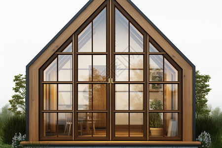复古木制背景木制的棕色窗户背景