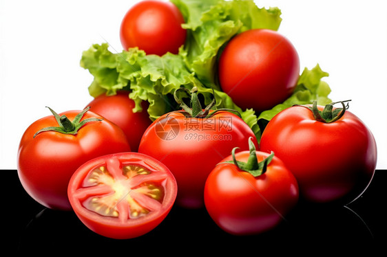 美味的番茄果实图片