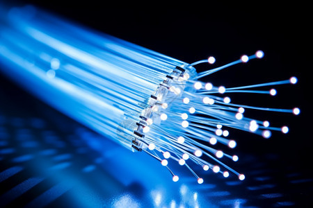 互联网高速光纤概念图图片