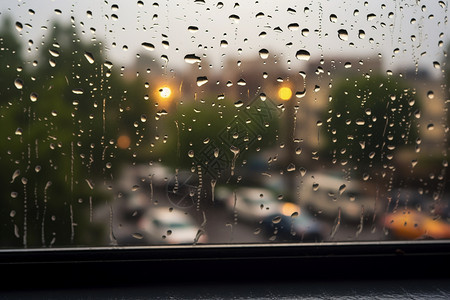 下雨的天气背景图片