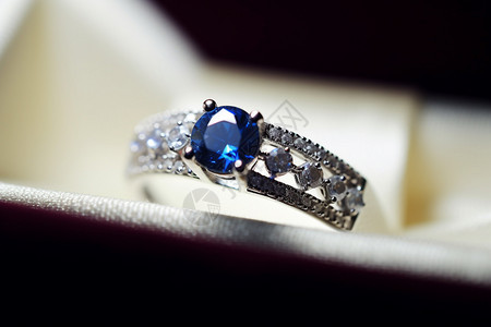 订婚典礼的钻石戒指背景图片