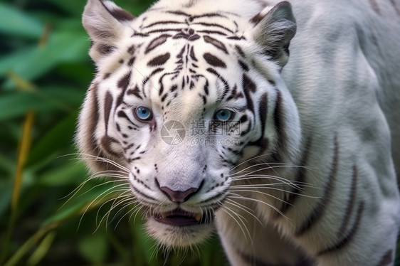 珍惜动物白虎图片