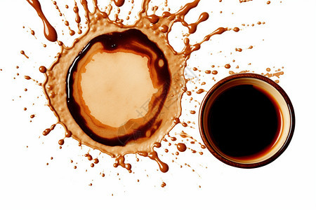 咖啡液体图片