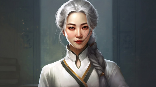 优美的女教师插图图片