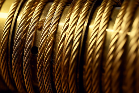 工业金属绳索图片