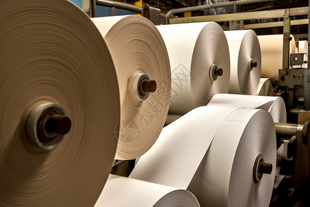 印刷工业造纸工厂高清图片