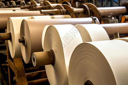 印刷工厂造纸工厂高清图片