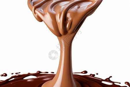巧克力液体图片