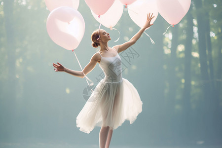 美丽的芭蕾舞者图片