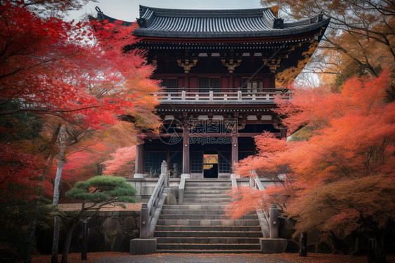 秋季的旅游风景图片