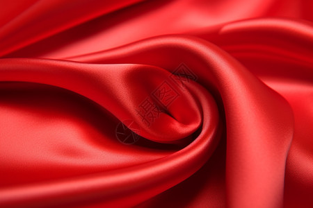窗帘红色纺织品背景图片
